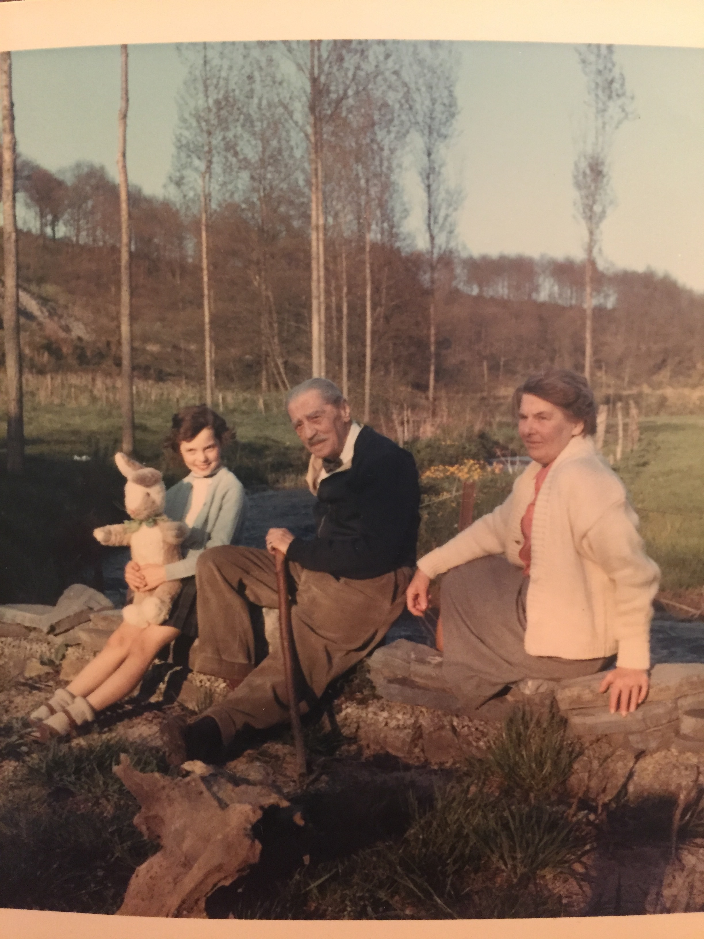 Édesapám amikor másodszor jött Belgiumba 1968-69-ben feleségével Andrássy Margittal, és Nicolette